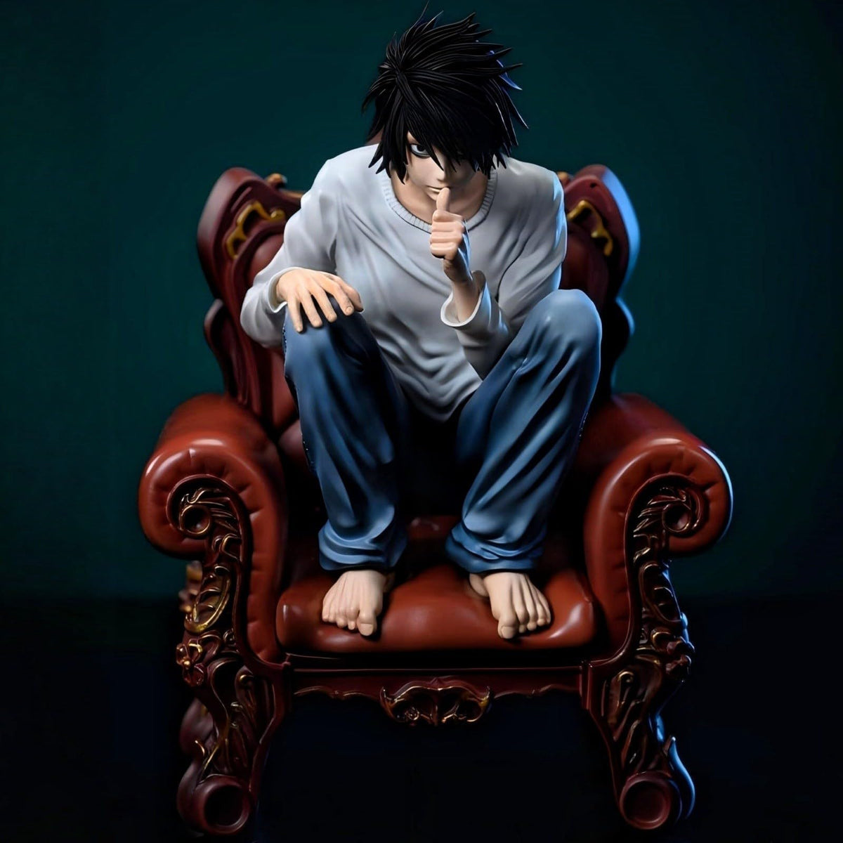 Death Note Figure L Lawliet con trono 15cm